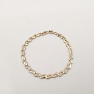 Damska bransoletka ze złota próba 585, 14k, 14 karat, asem, leśnica