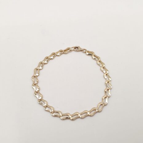 Damska bransoletka ze złota próba 585, 14k, 14 karat, asem, leśnica Damska bransoletka ze złota próba 585, 14k, 14 karat, asem, leśnica