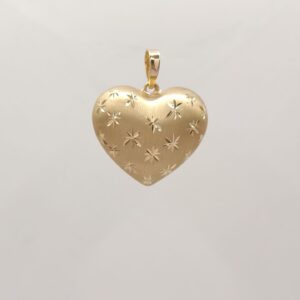 Zawieszka złote serce próba 585,14k, 14 karat, asem, leśnica, wrocław