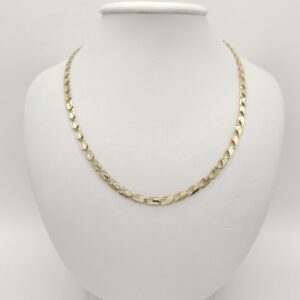 Damski łańcuszek ze złota próba 585, 14k, 14 karat, długość 50 cm model 2, leśnica, asem, wrocław