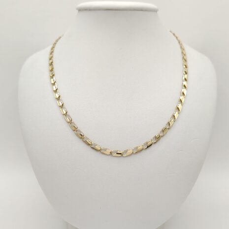 Damski łańcuszek ze złota próba 585, 14k, 14 karat, długość 50 cm model 2, leśnica, asem, wrocław