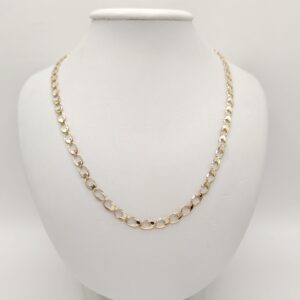 Damski łańcuszek ze złota próba 333, 8k, 8 karat, długość 45 cm model 9, leśnica, asem, wrocław