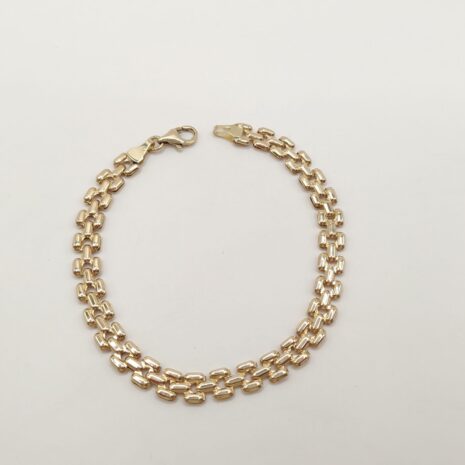 Damska bransoletka próby 585, 14k, 14 karat, próba 333, 8k, 8 karat, asem, leśnica, Wrocław długość 21 cm model 17