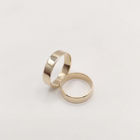 Złote obrączki płaskie próba 585, 14k, 14 karat, próba 333, 8k, 8 karat, asem, leśnica, Wrocław Złote obrączki płaskie próba 585, 14k, 14 karat, próba 333, 8k, 8 karat, asem, leśnica, Wrocław