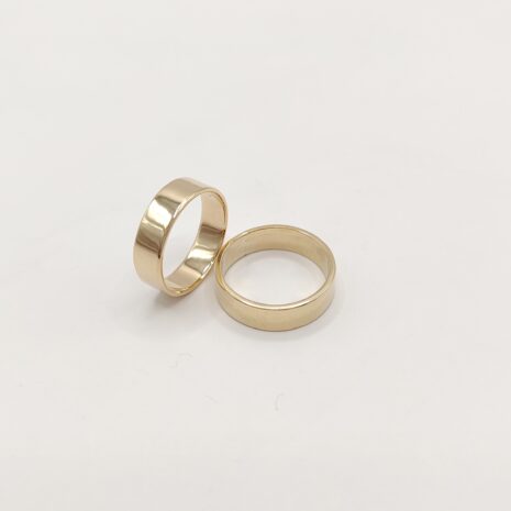 Złote obrączki płaskie próby 585 14k 14(k) , próba 333, 8k, 8(k), asem, leśnica, wrocław