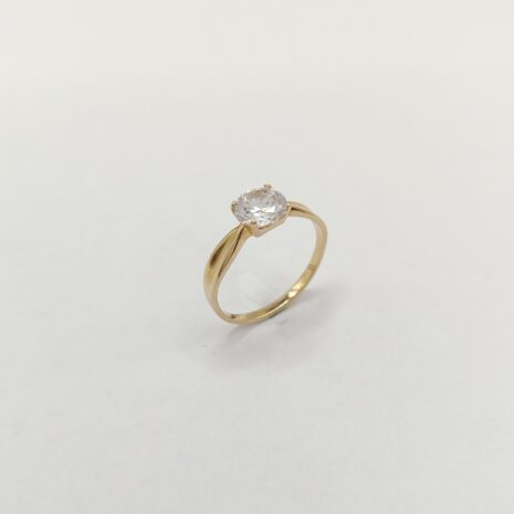 Pierścionek zaręczynowy próba 585, 14k, 14 karat, asem, leśnica, Wrocław